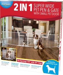 2 In 1 Super Wide Pen & Gate W/door Brackets