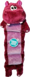 Invincible Squeaker Palz Hippo Matz Dog Toy