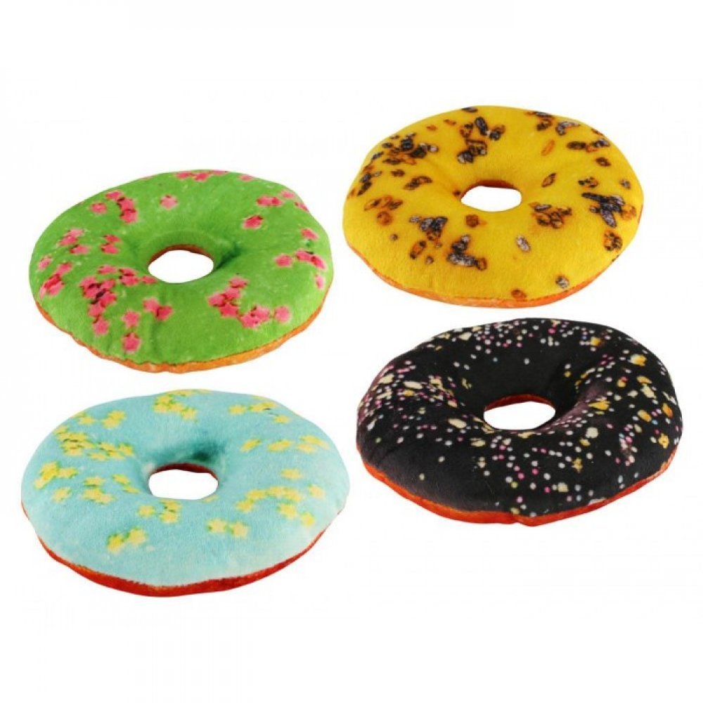 Dog Toy Donuts Set Of 4