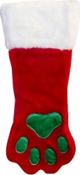 Soft Plush Paw Stocking            Out-season 0802