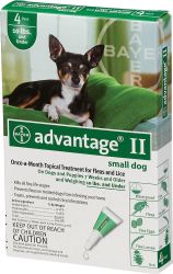 Advantage Ii Dog Green