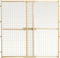 Wood/wire Mesh Pet Gate