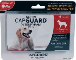 Sentry Capguard Flea Tablets For Dogs