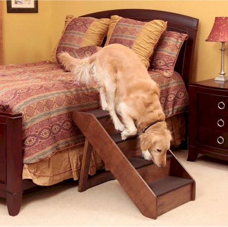 Extra Large Wood Dog Steps