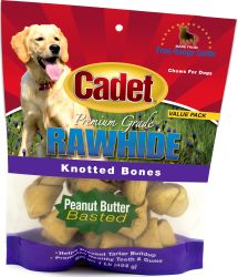 Rawhide Knotted Bone Value Pack