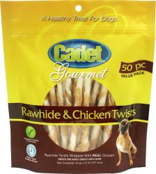 Cadet Gourmet Rawhide & Chicken Twist