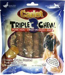 Cadet Pork Hide Triple Chew