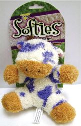 Softies Terry Cow Dog Toy