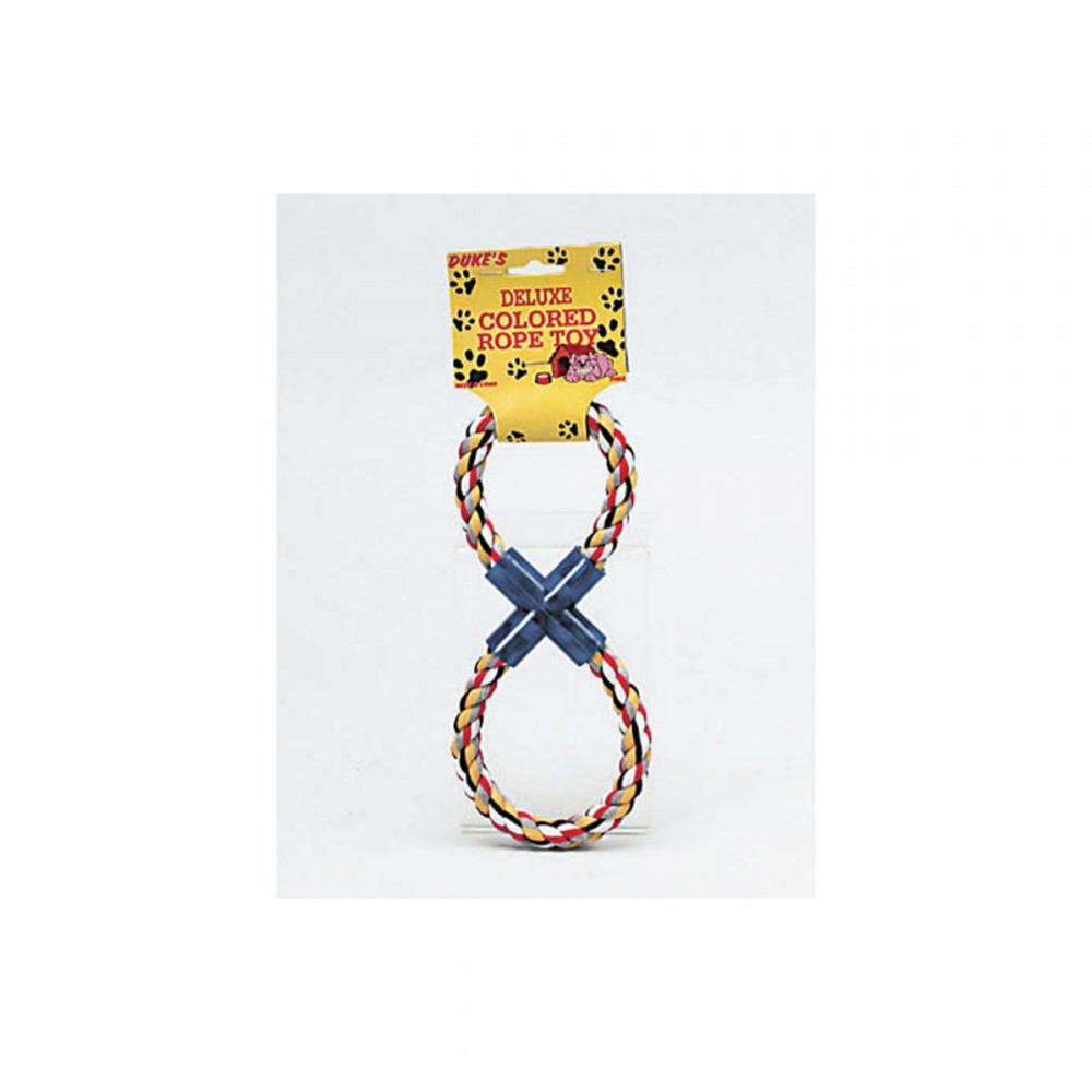 Figure 8 Multi-colored Rope Dog Toy DI058