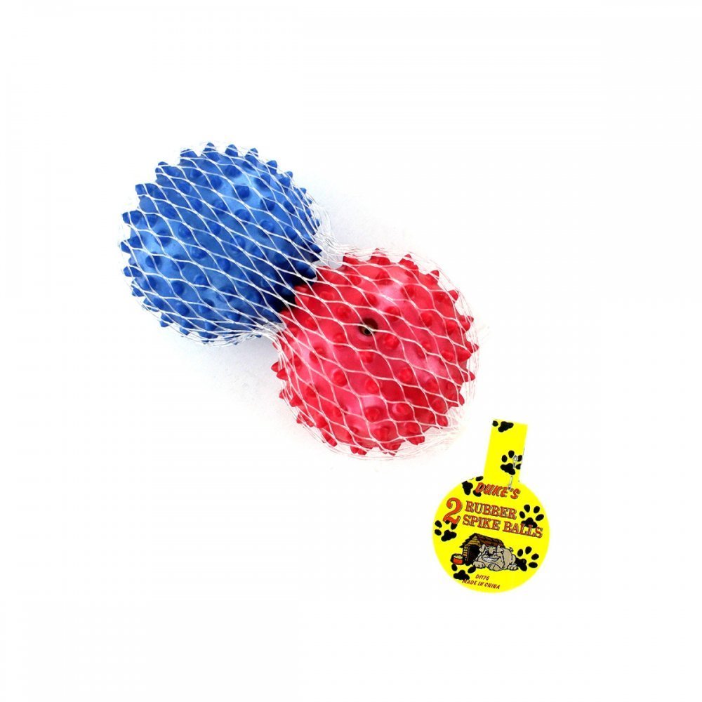 Rubber Spike Dog Balls DI176