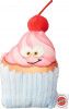 Fun Food Cherry Cupcake Plush Toy