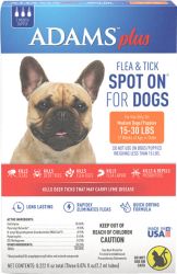 Adams Plus Flea & Tick Spot On Dog (Option 1: Medium/3 Month)