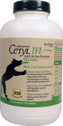 Advanced Cetyl M Joint Action Formula For Dogs (Option 1: 120 Count)