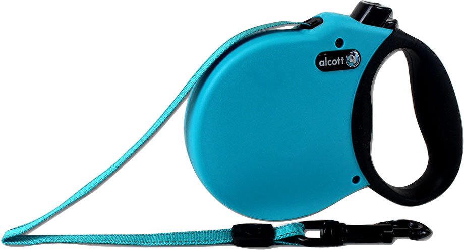 Alcott Retractable Leash Up To 110 Pounds (Option 1: Large/16 Ft, Option 2: Blue)