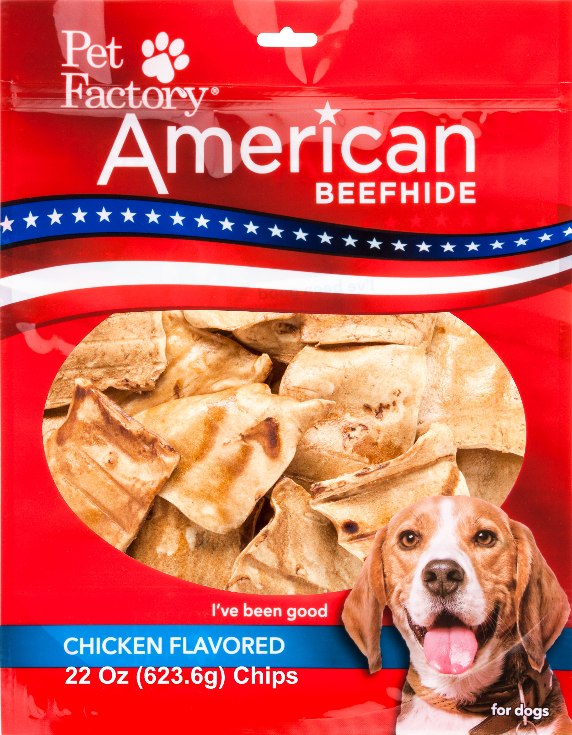 American Beefhide Chips (Option 1: 22 Oz, Option 2: Chicken)