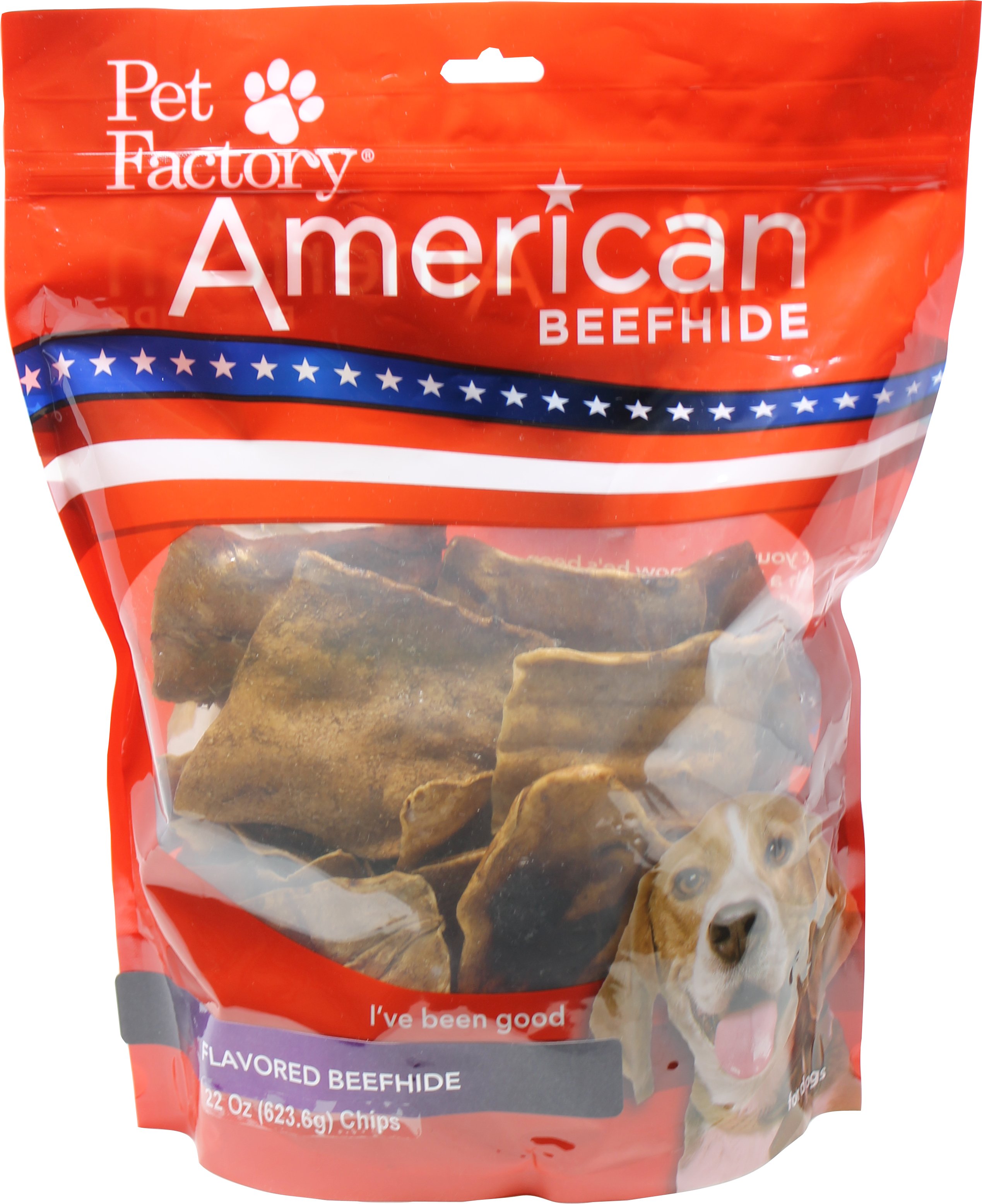 American Beefhide Chips (Option 1: 22 Oz, Option 2: Peanut Butter)