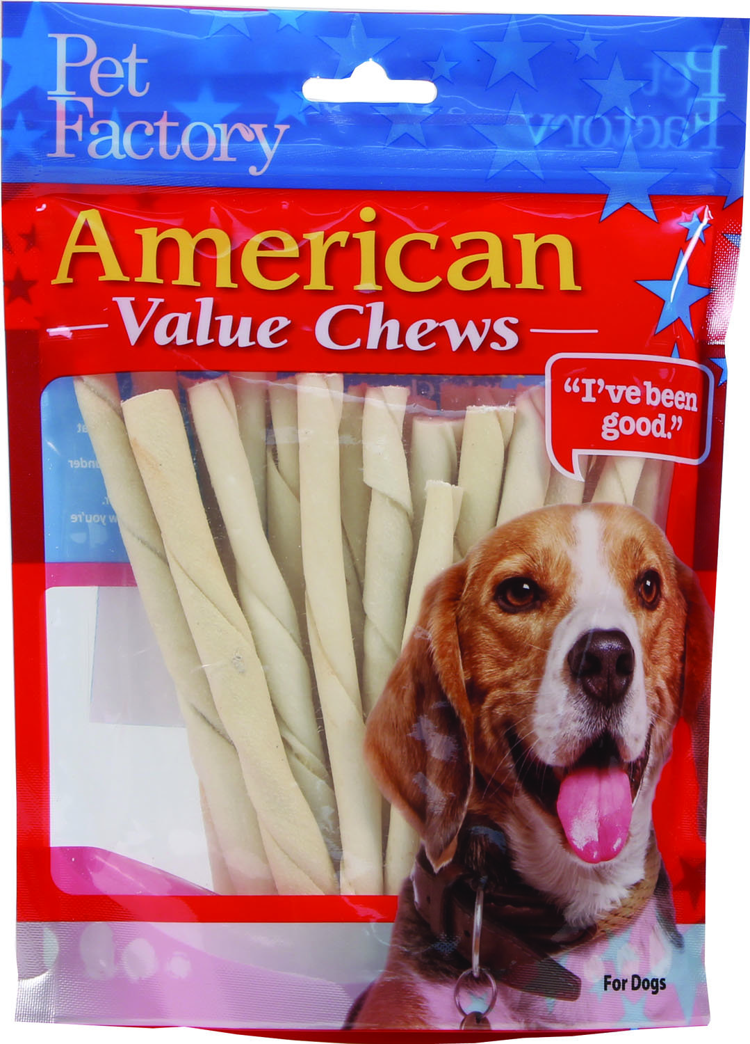 American Beefhide Twist Sticks Value Pack (Option 1: 5 Inch/25 Pack, Option 2: Natural)