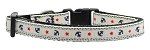 Anchors Nylon Ribbon Collar White (size: medium)