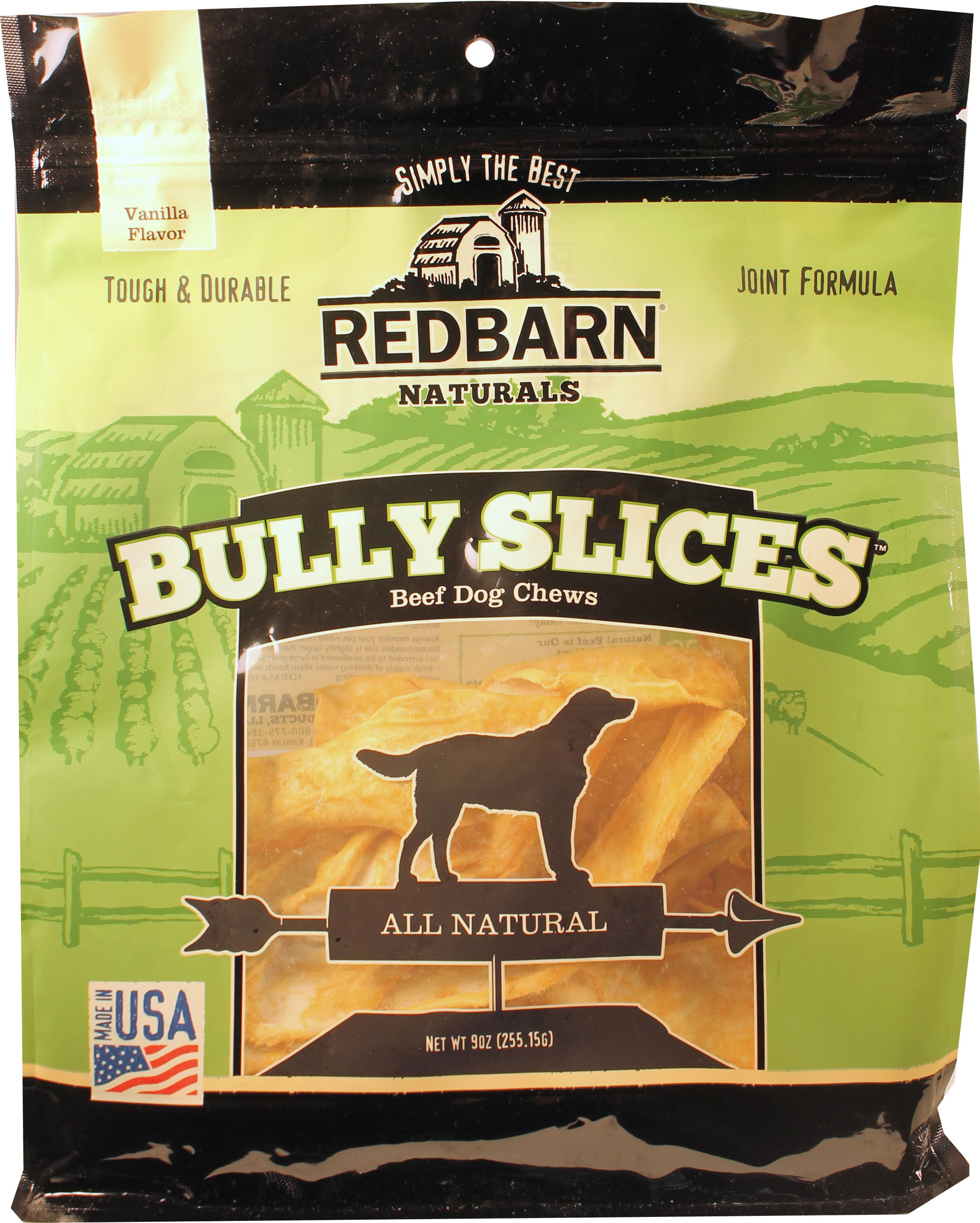 Bully Slices Beef Dog Chews Joint Formula (Option 1: 9 Oz, Option 2: Vanilla)