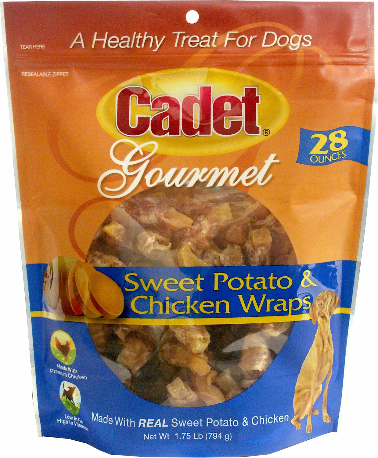 Cadet Gourmet Wraps (Option 1: 28 Oz, Option 2: Swt Pot/chicken)