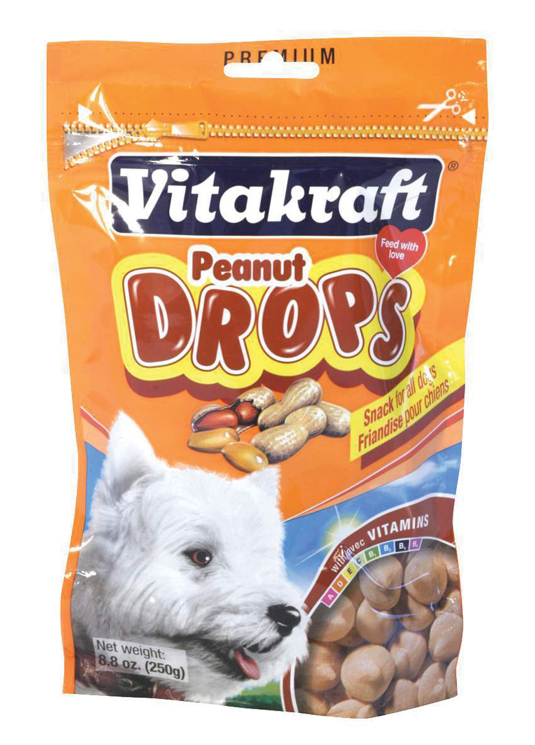 Drops Dog Treats (Option 1: 8.8 Oz, Option 2: Peanut)