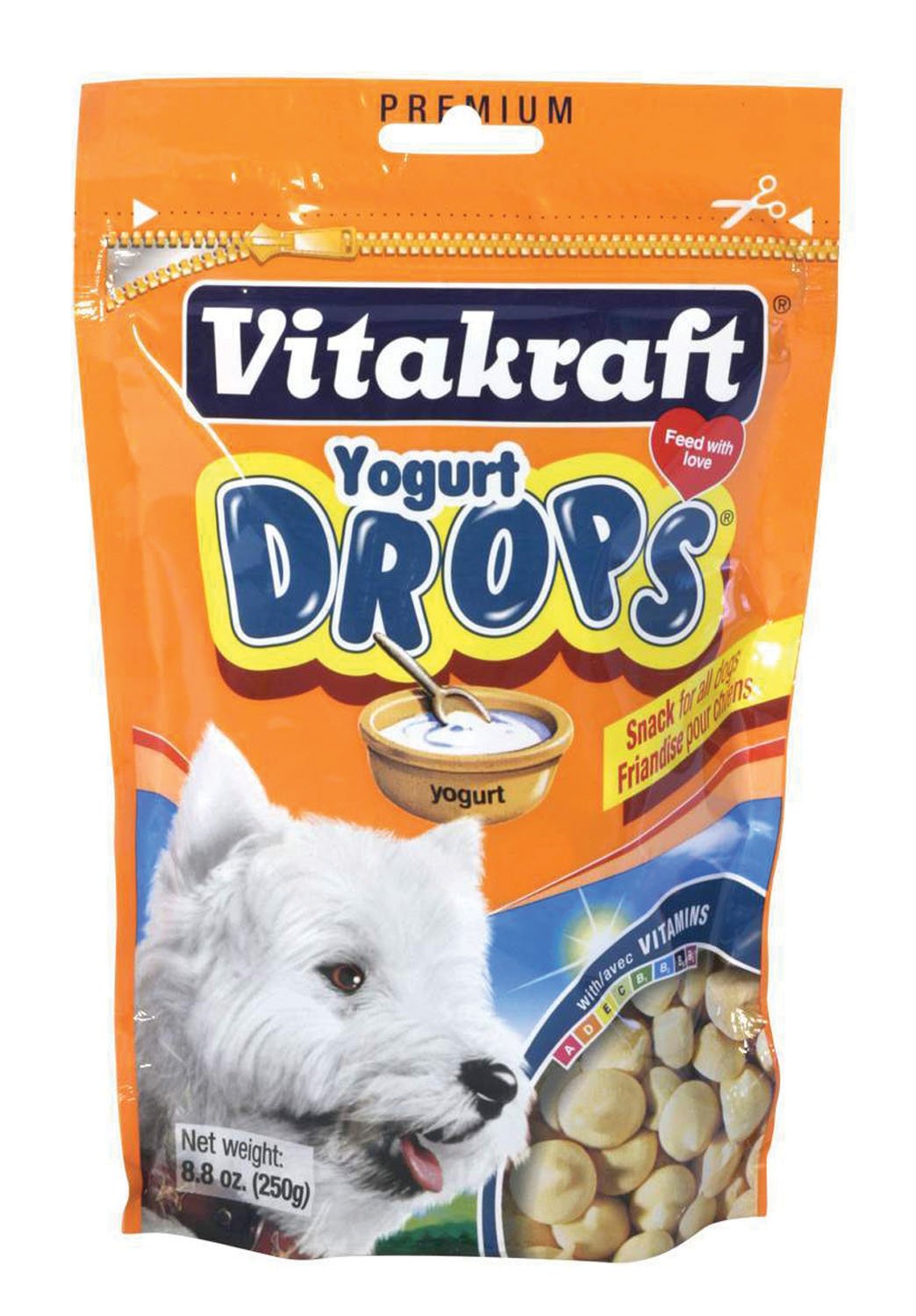 Drops Dog Treats (Option 1: 8.8 Oz, Option 2: Yogurt)