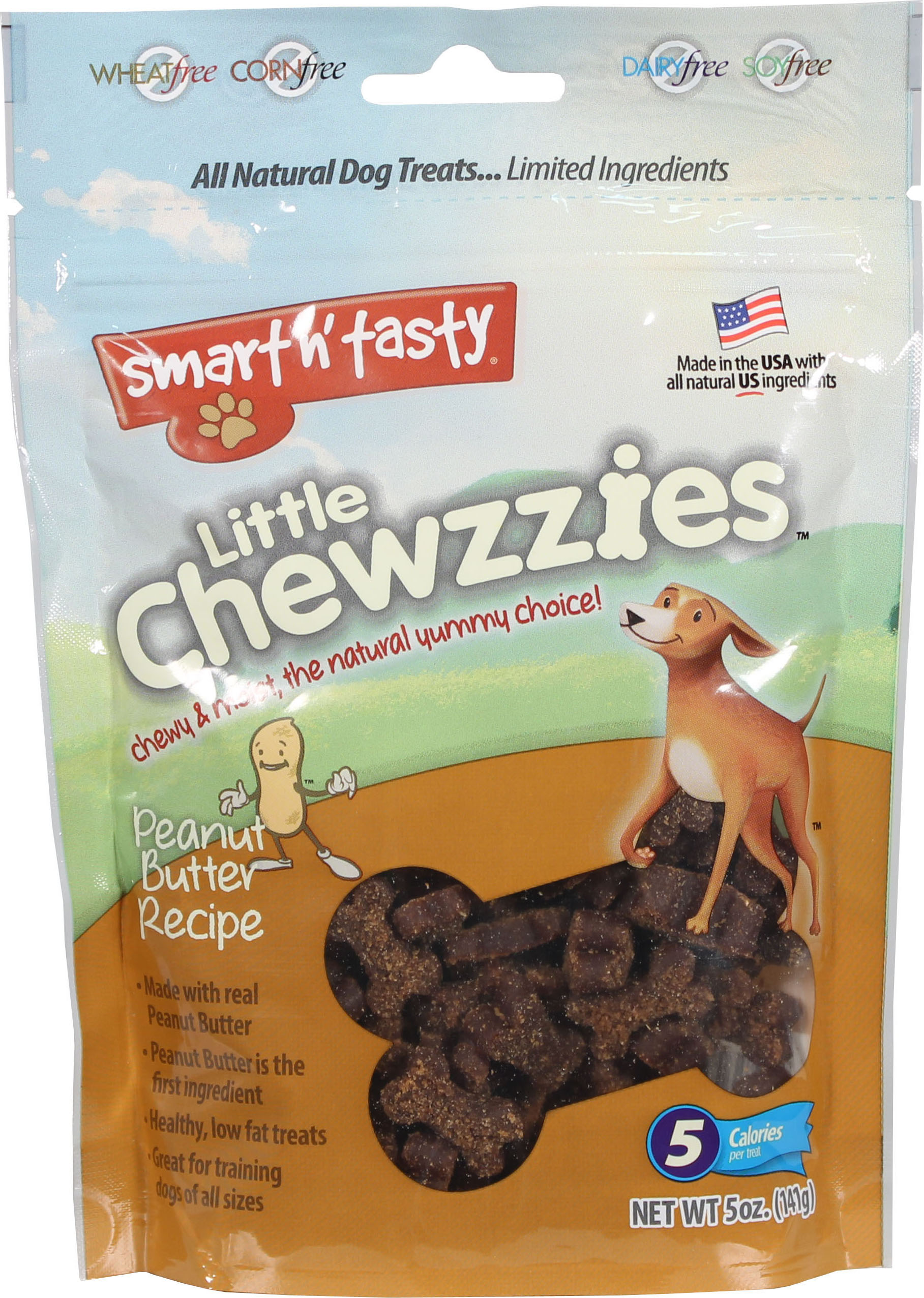 Emerald Pet Little Chewzzies Dog Treats (Option 1: 5 Oz, Option 2: Peanut Butter)