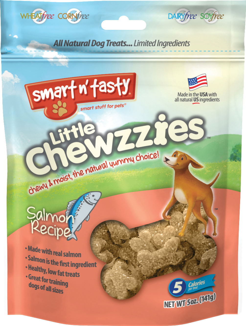Emerald Pet Little Chewzzies Dog Treats (Option 1: 5 Oz, Option 2: Salmon)