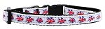 Graffiti Union Jack(UK Flag) Nylon Ribbon Collar (size: X-Small)