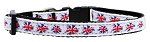 Graffiti Union Jack(UK Flag) Nylon Ribbon Collar (size: X-Small)