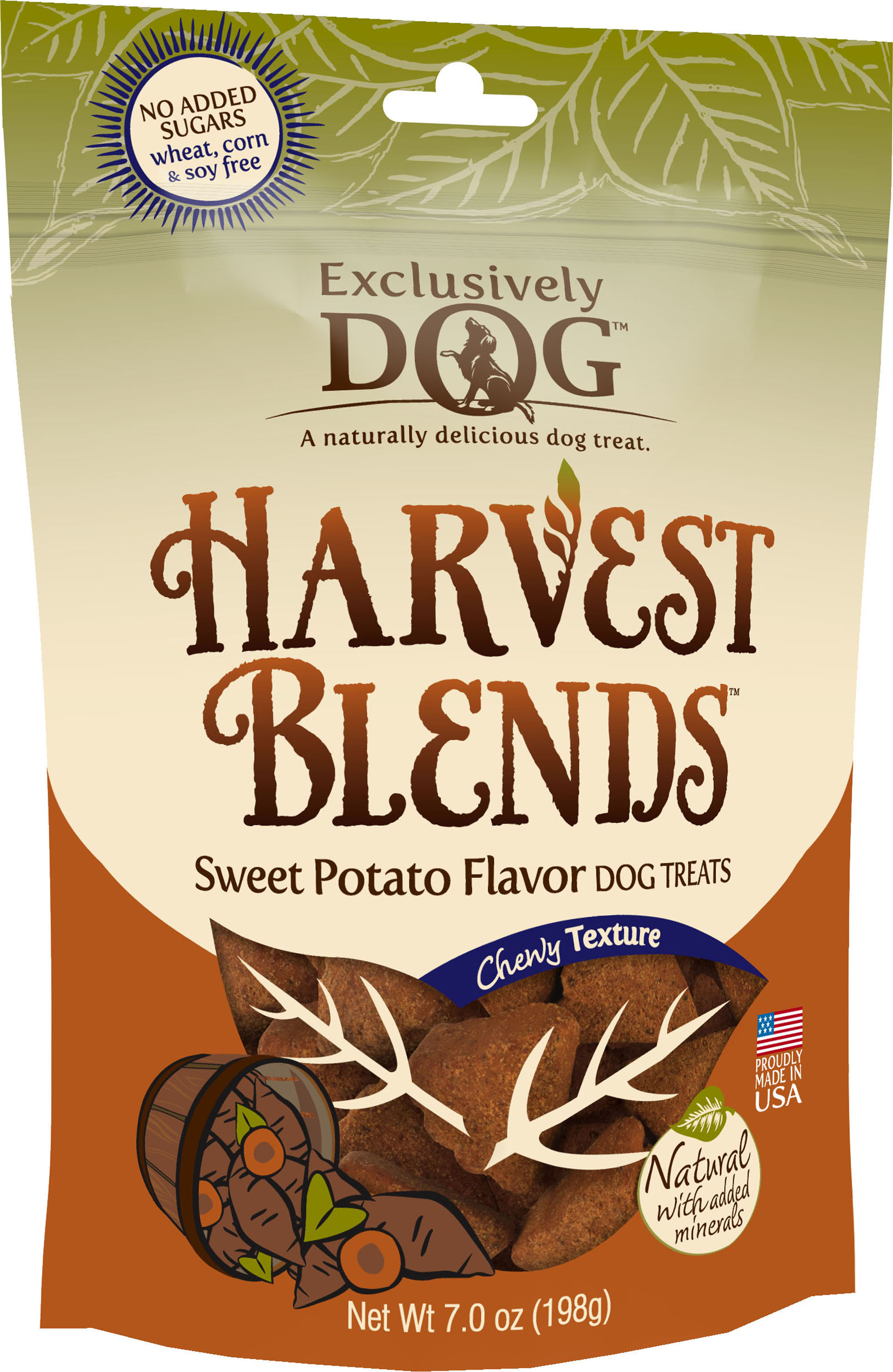 Harvest Blends Dog Treats (Option 1: 7 Oz, Option 2: Sweet Potato)