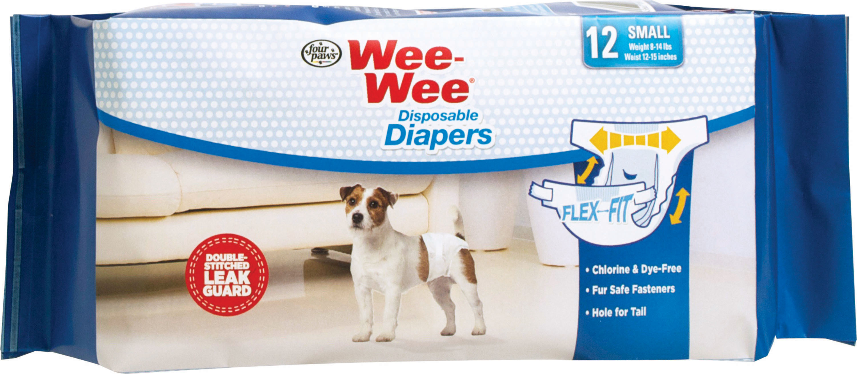 Wee-wee Disposable Diapers (Option 1: Small)