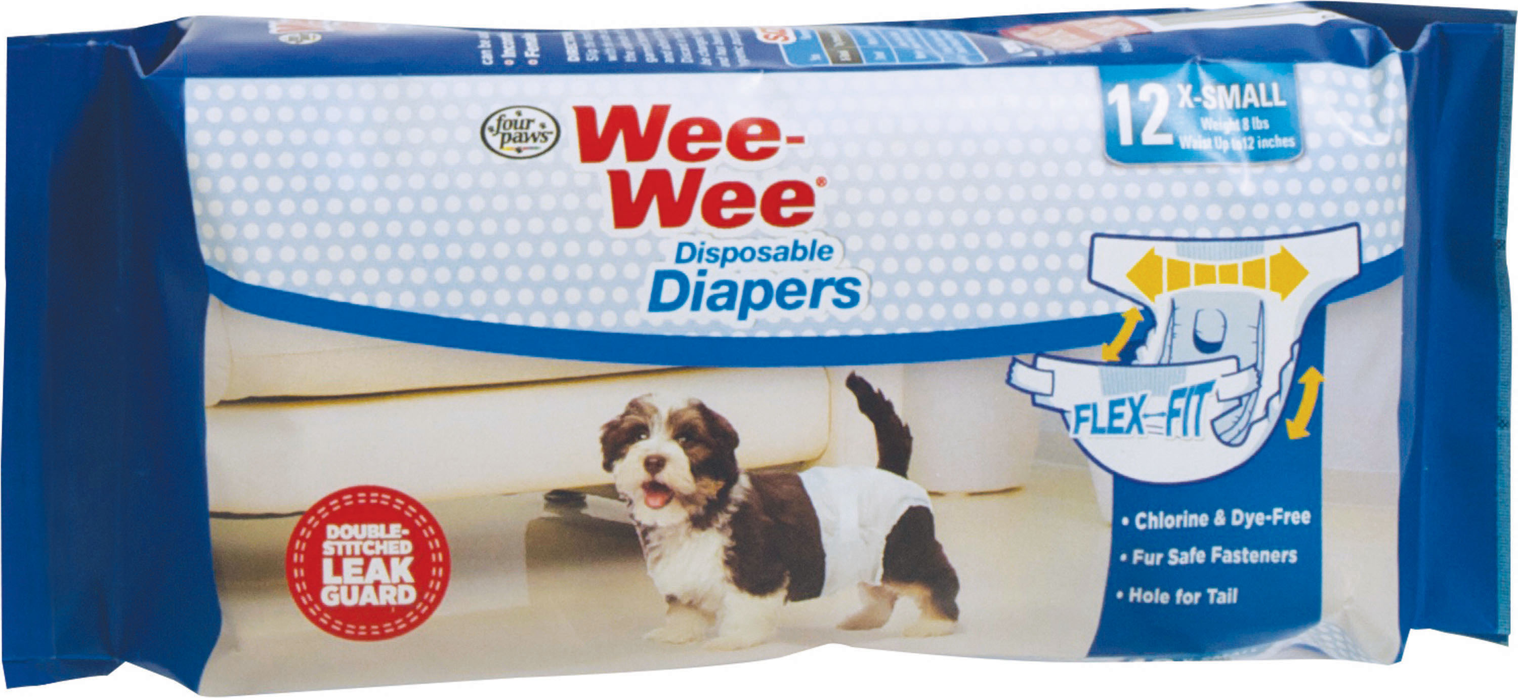 Wee-wee Disposable Diapers (Option 1: Extra Small)
