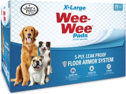 Wee Wee Pads (Option 1: Xlarge/75 Pk)