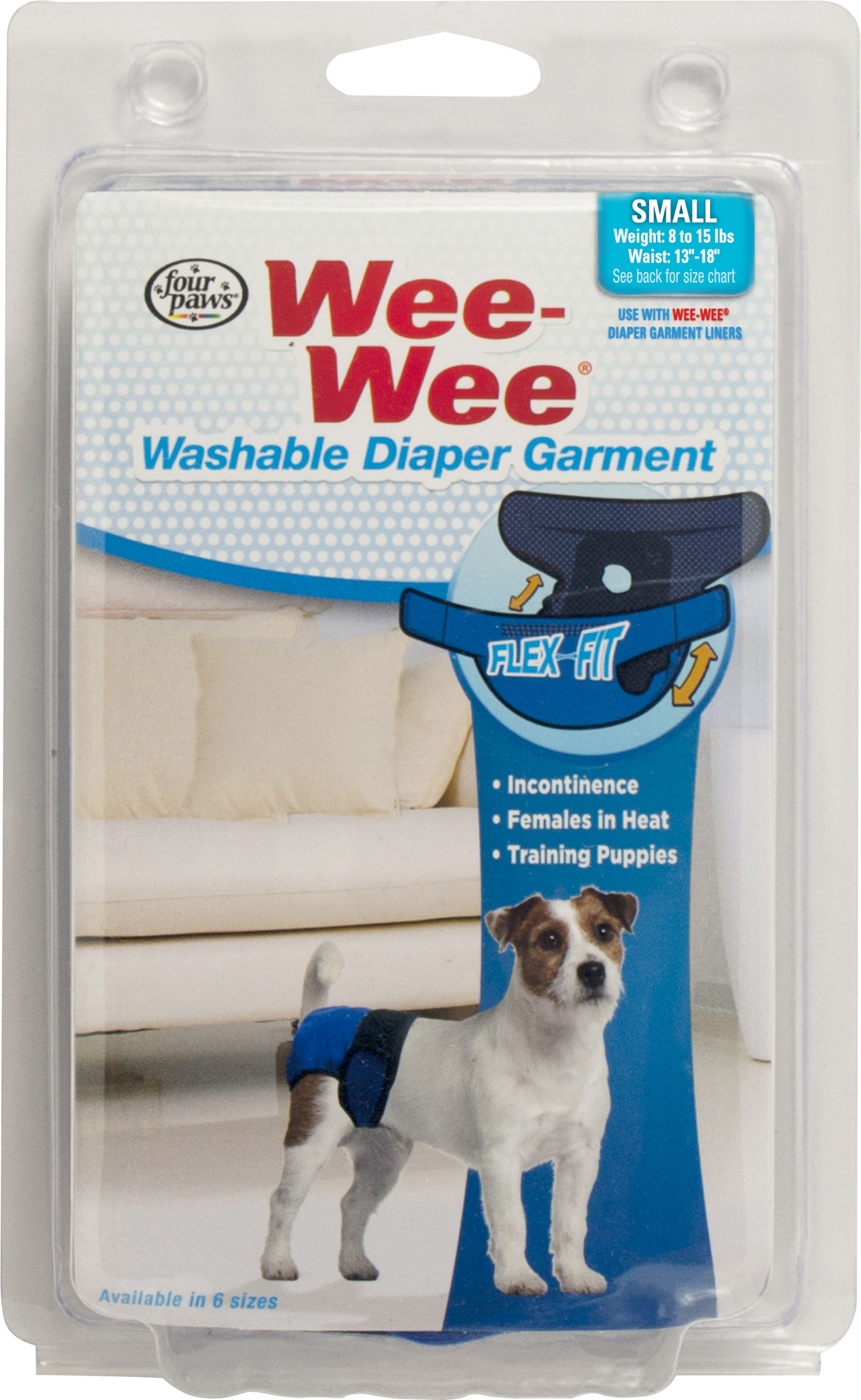 Wee Wee Washable Diaper Garment (Option 1: Small)