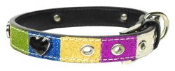 Ice Cream Collars Blue Hearts (size: large)