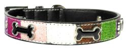 Ice Cream Collars Pink Bones (size: large)