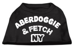 Aberdoggie NY Screenprint Shirts Black (size: L (14))