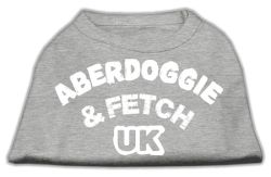 Aberdoggie UK Screenprint Shirts Grey (size: L (14))
