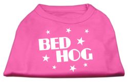 Bed Hog Screen Printed Shirt  Bright Pink (size: L (14))