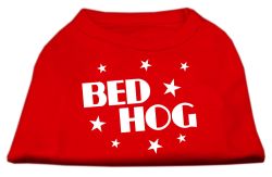Bed Hog Screen Printed Shirt  Red (size: L (14))
