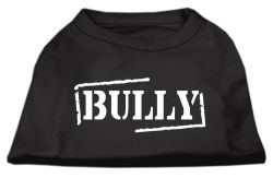 Bully Screen Printed Shirt  Black (size: L (14))