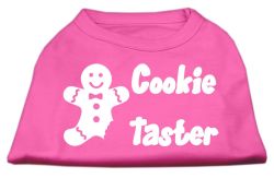 Cookie Taster Screen Print Shirts Bright Pink (size: L (14))