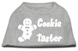 Cookie Taster Screen Print Shirts Grey (size: L (14))