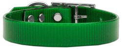 Plain Tropical Jelly Collars Emerald Green Sm (size: small)