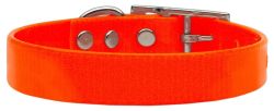 Plain Tropical Jelly Collars Orange Sm (size: small)