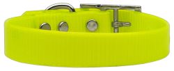 Plain Tropical Jelly Collars Yellow Sm (size: small)